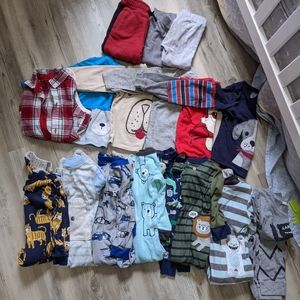 18 month boys clothes 17 piece lot